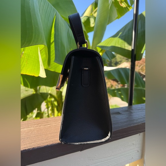 Dune London Two-Tone Black and Brown Bag - Picture 8 of 9